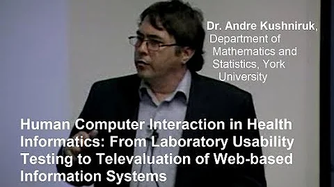 2004-06-23: Human Computer Interaction in Health Informatics (Q&A)