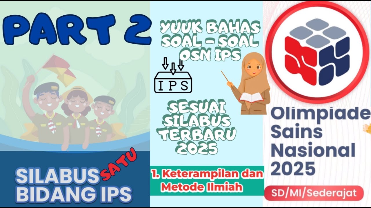 SOAL OSN SD BIDANG IPS 2025 SESUAI SILABUS RESMI 2025!! PART 2