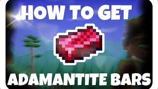 How to get adamantite bars! | Terraria Tutorial!
