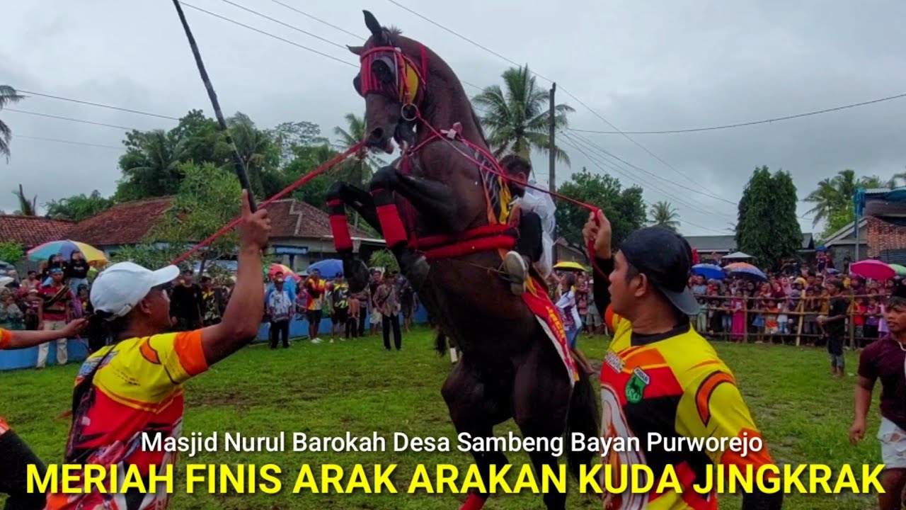 Meriah Finis Arak - Arakan Kuda Jingkrak || Desa Sambeng Bayan Purworejo 29 Desember 2024