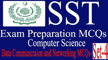 FPSC SST computer science test prep 2019 | Data Communication & Networking MCQs - Set 4