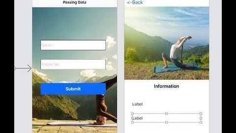 Passing Data Between View Controllers, iOS Swift