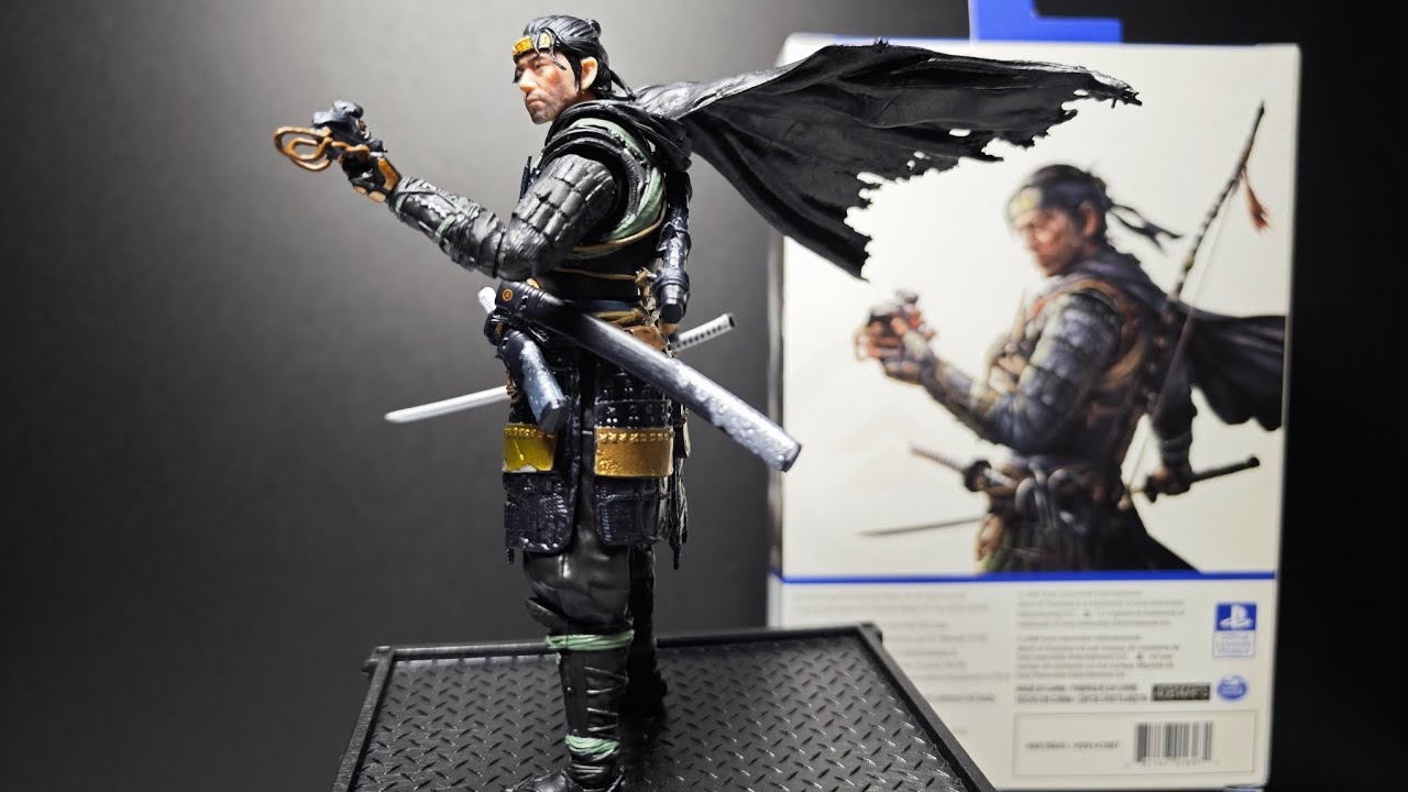 Spin Master Toys PlayStation Ghost of Tsushima Jin Sakai Samurai 6 inch figure review