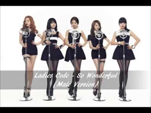 Ladies Code - So Wonderful (Male Version)