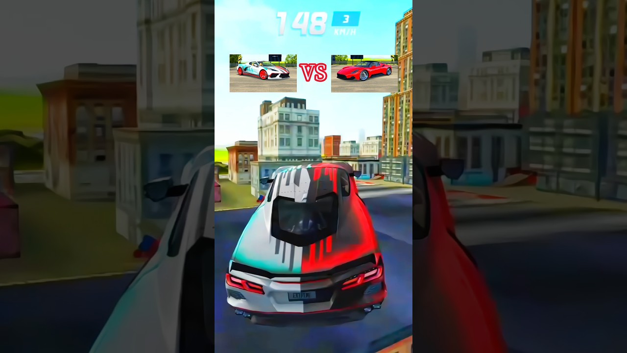 Corvette C8 vs Maserati MC20 Epic Jump Challenge Gameplay