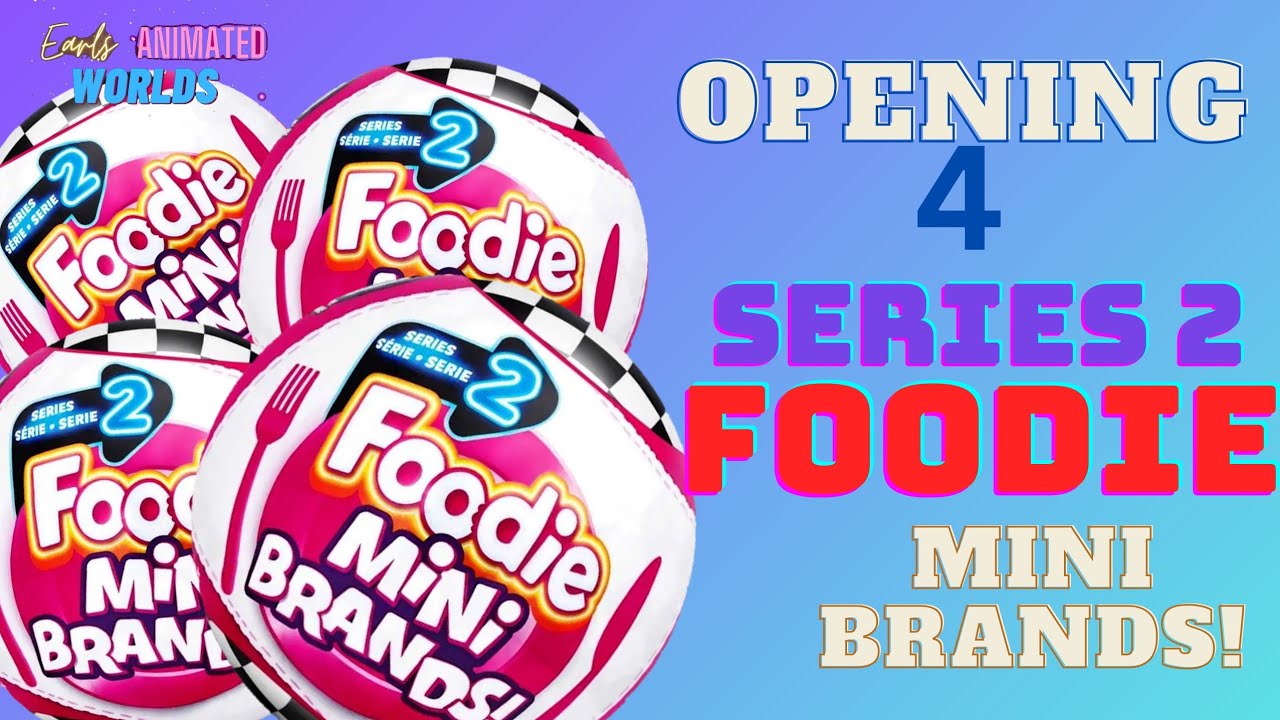 Let's open a Foodie Mini Brands Series 2 with my mini me inside my