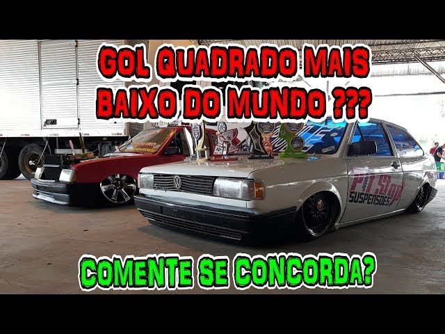 GOL QUADRADO PRATA, Carros Tunados e Antigos