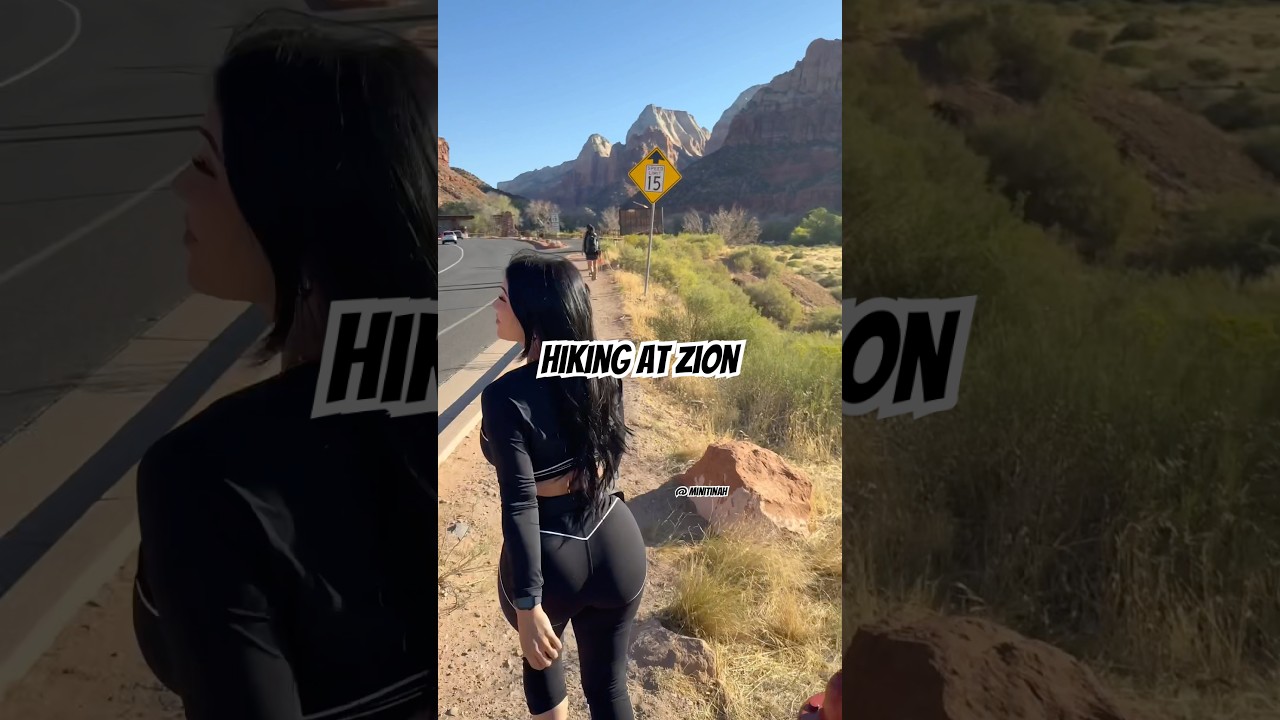 Love the mountains at Zion National Park! #fyp #viral #foryou #zionnationalpark #utah #brycecanyon