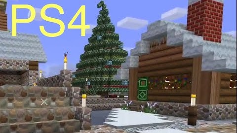 Minecraft PS4: Festive World - Complete Walkthrough