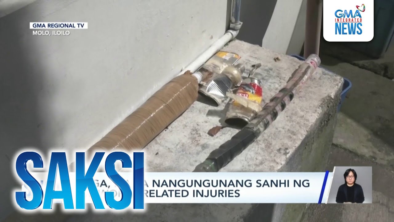 Boga, isa sa nangungunang sanhi ng fireworks-related injuries | Saksi ...