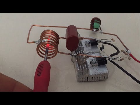 İndiksiyon Isıtıcı Yapımı /İndüksiyon ısıtıcısı 12v Dc - Mosfet IRFZ44N / Kendin Yap