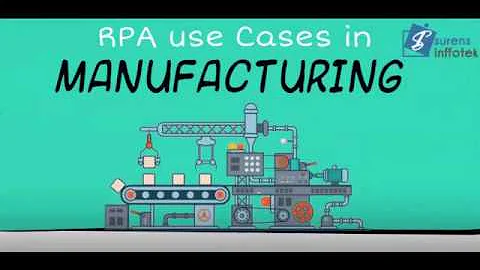 Robotic Process Automation (RPA) use cases for Manufacturing Industry