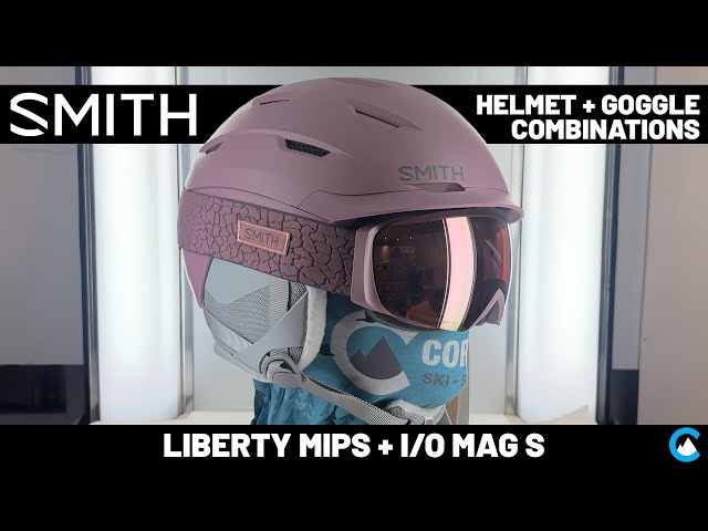 Smith Liberty MIPS + I/O Mag S Helmet Goggle Combos 2025 - YouTube