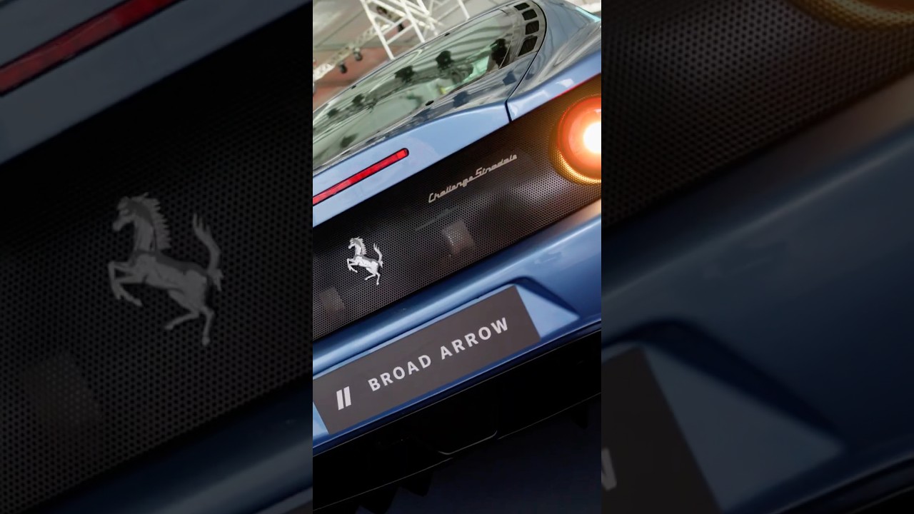 Incredible Cars Arrive at Stade Roland-Garros for the Global Icons Auction Preview