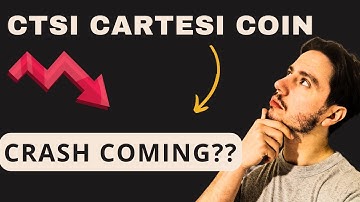 CARTESI CRYPTO PRICE PREDICTION! CRASH COMING! CTSI COIN! CTSI CRYPTO! CARTESI COIN!