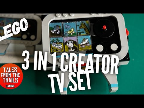 Lego: Creative 3 in 1 TV Set | #31147 | Lego ASMR | Lego with
