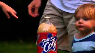 Mentos + Cola = Fun! (1/4 speed slow motion)