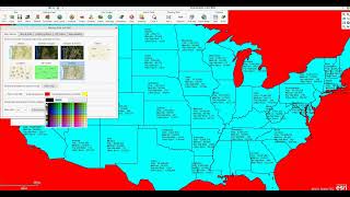 Creating a Demographic Map Using Map Layer Labels within Map Business Online