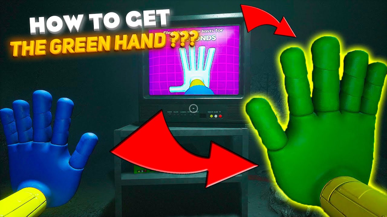 How to get the green Grabpack hand in Poppy Playtime Chapter 2 - Gamepur