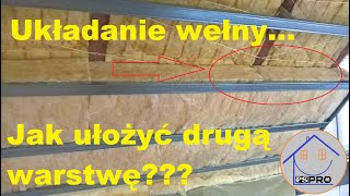 Ocieplanie poddasza, układanie wełny mineralnej zabudowa poddasza, montaż izolacji