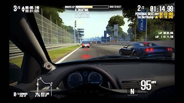 NFS Shift 2 Gameplay - Cobalt on Monza Jr Italy