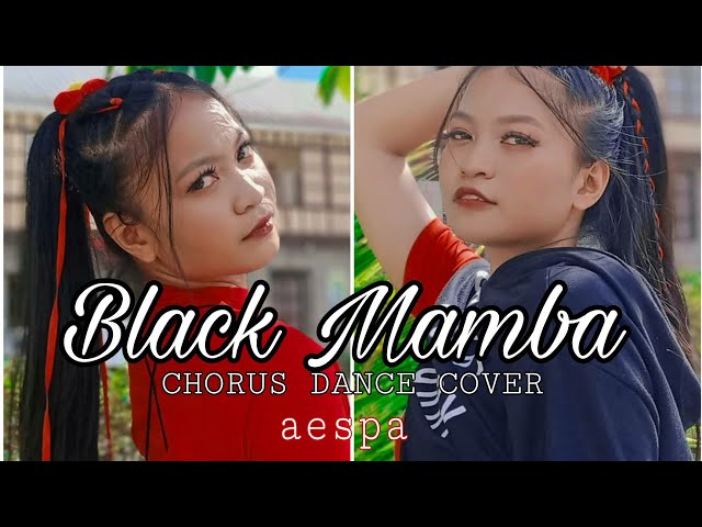 BLACK MAMBA -Aespa | CHORUS DANCE COVER | KM Twins class=