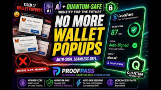 ProofPass Demo — AI + Quantum-Safe DeFi Identity (No Wallet Popups | Initia Hackathon)