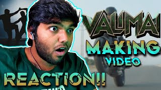 Valimai Making Video | REACTION!! |Ajith Kumar | Yuvan Shankar Raja | Vinoth | Boney Kapoor