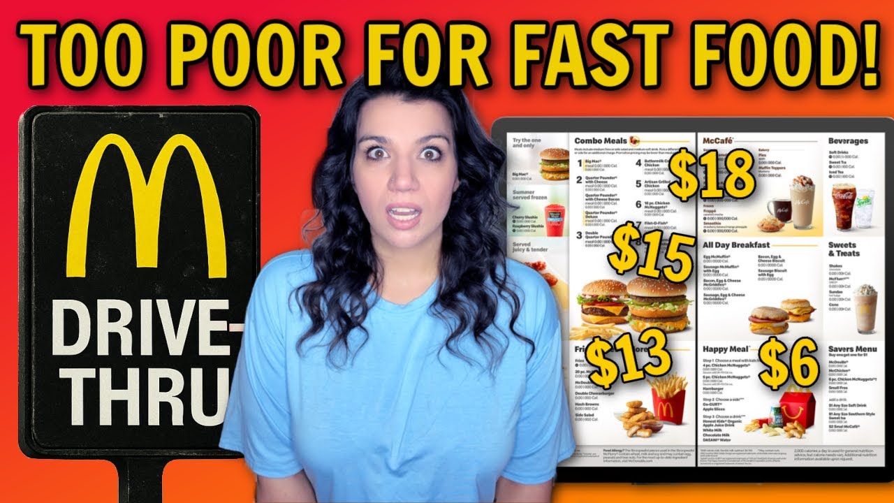 Эти цены должны быть НЕЗАКОННЫМИ — фастфуд вышел из-под контроля