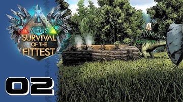 ARK: SOTF Gameplay w/ Pooping Evolved E02 - Getting Prepared!!