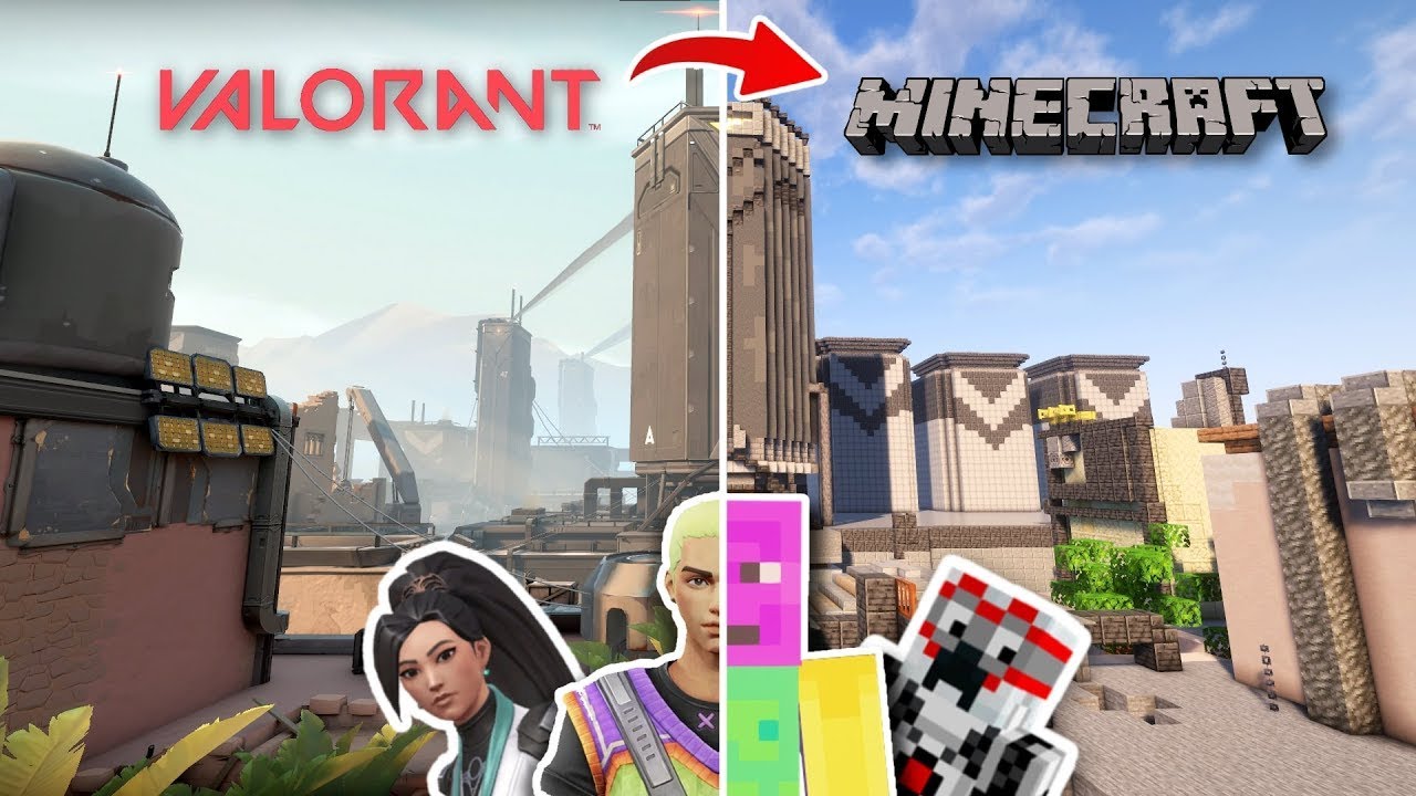 I codded minecraft shaders in valorant #minecraft #valorant # ...