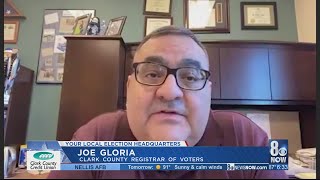 Clark County reports all mail ballots have been taken to the Post Office