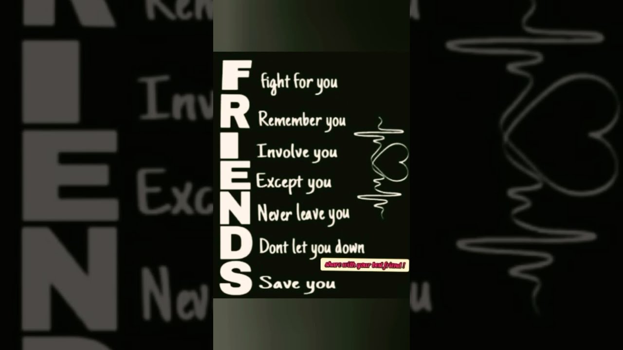 Friends Full Form Share With Your Bestie If You Complete 50 Likes I Friends Full Form Share With Your Bestie If You Complete 50 Likes I