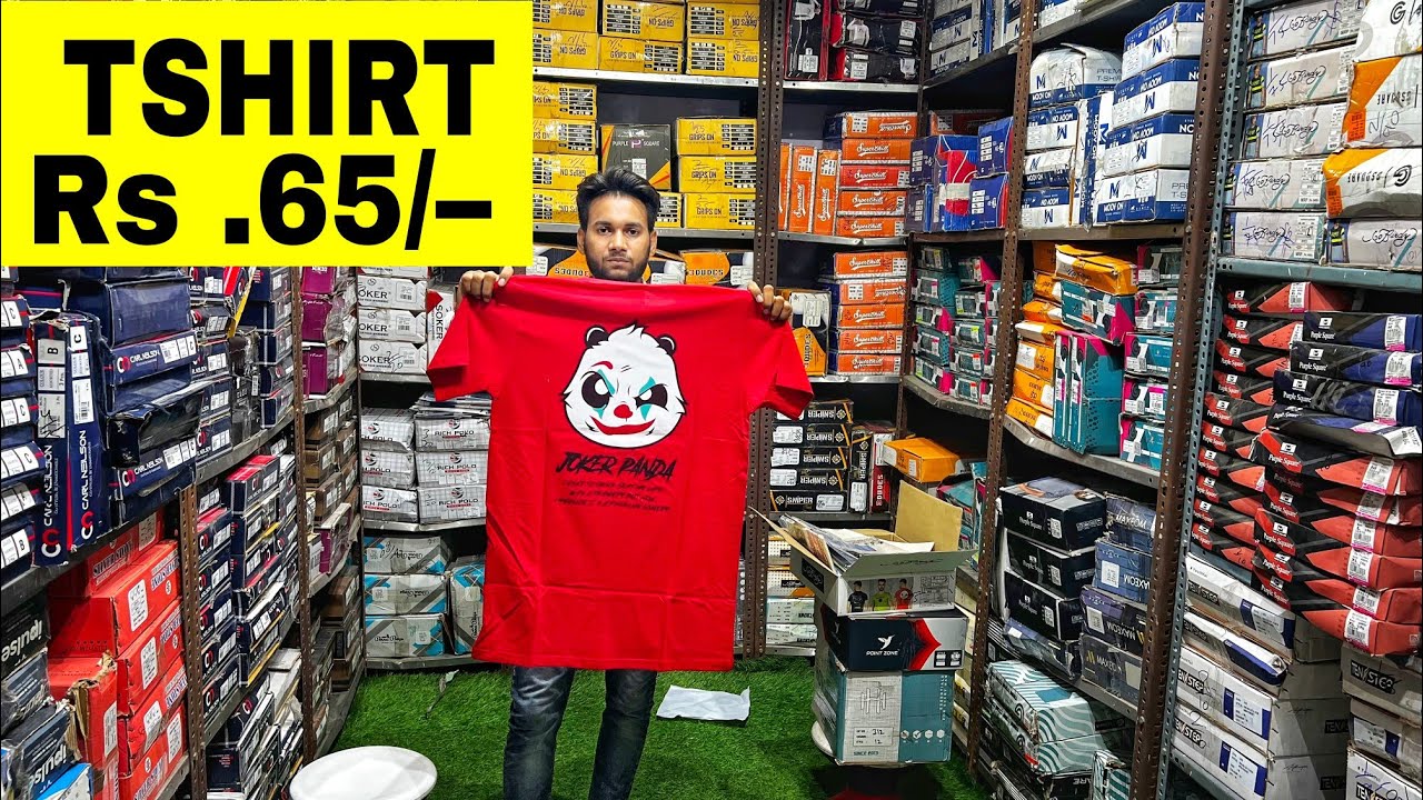 T-shirt manufacturer in delhi | Tshirt Wholesale market in delhi | Gandhi nagar market - YouTube