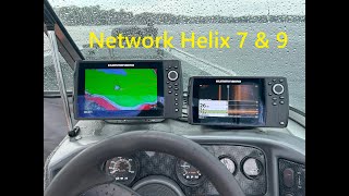 Networking Humminbird Helix 7 And 9 Units