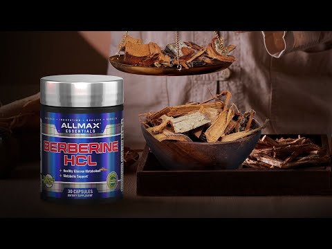 ALLMAX Berberine HCL | Blood Sugar Support, Glycogen Enhancement & Digestive Health