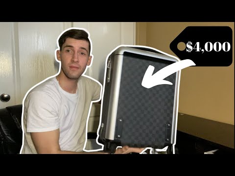 Unboxing Louis Vuitton Horizone 55 & How to Reset A TSA007 luggage lock/lvlovermj  