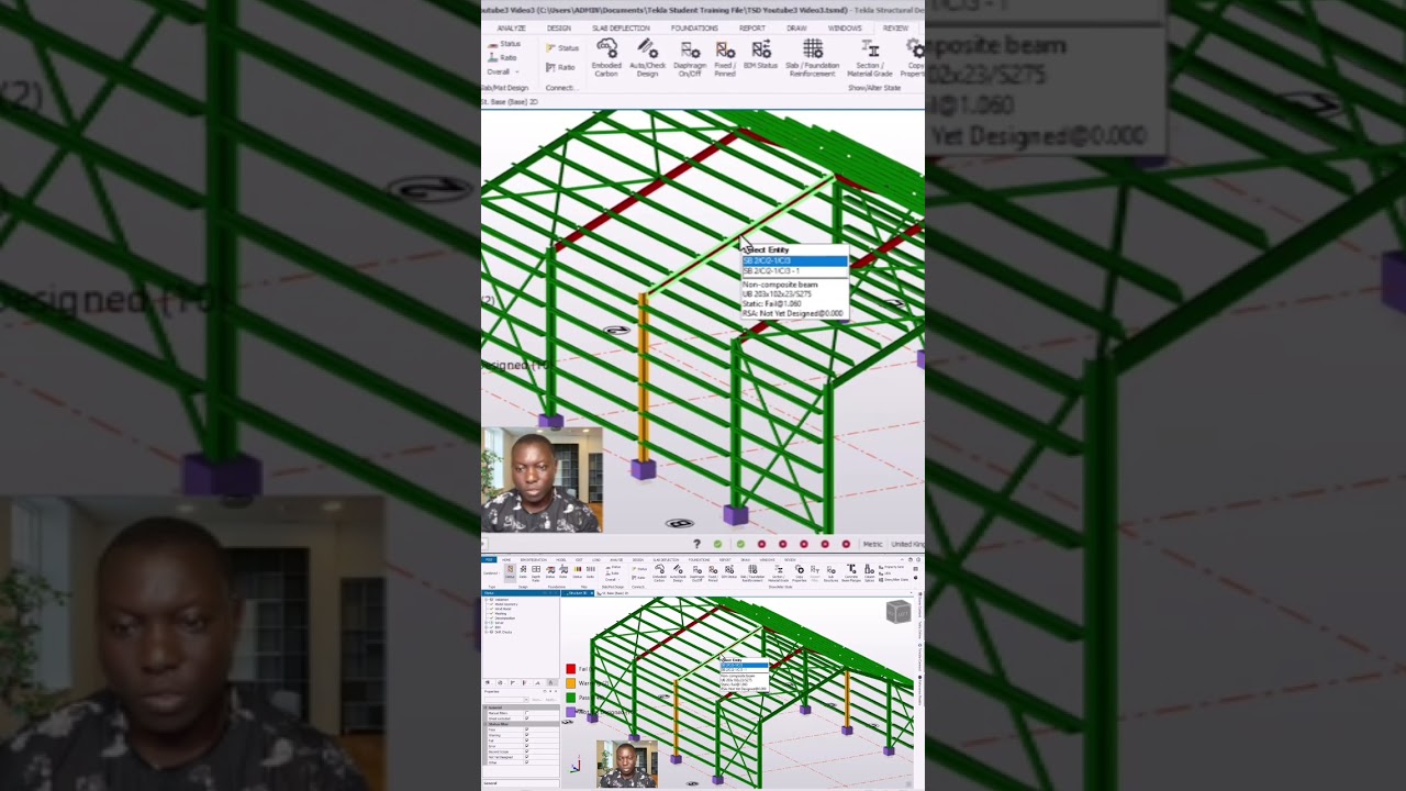 Failed Steel Strength Utilisations Ratio