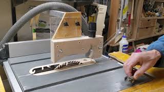 DIY Overarm Table Saw Dust Collection  Simple Effective Upgrades (95% reduction in dust with MDF!)