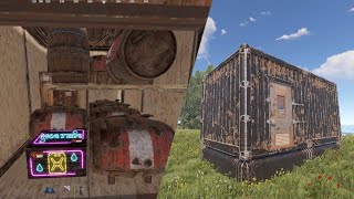 Use Max Core Loot Storage Capacity in 2x1 Base in Rust (DLC Required)