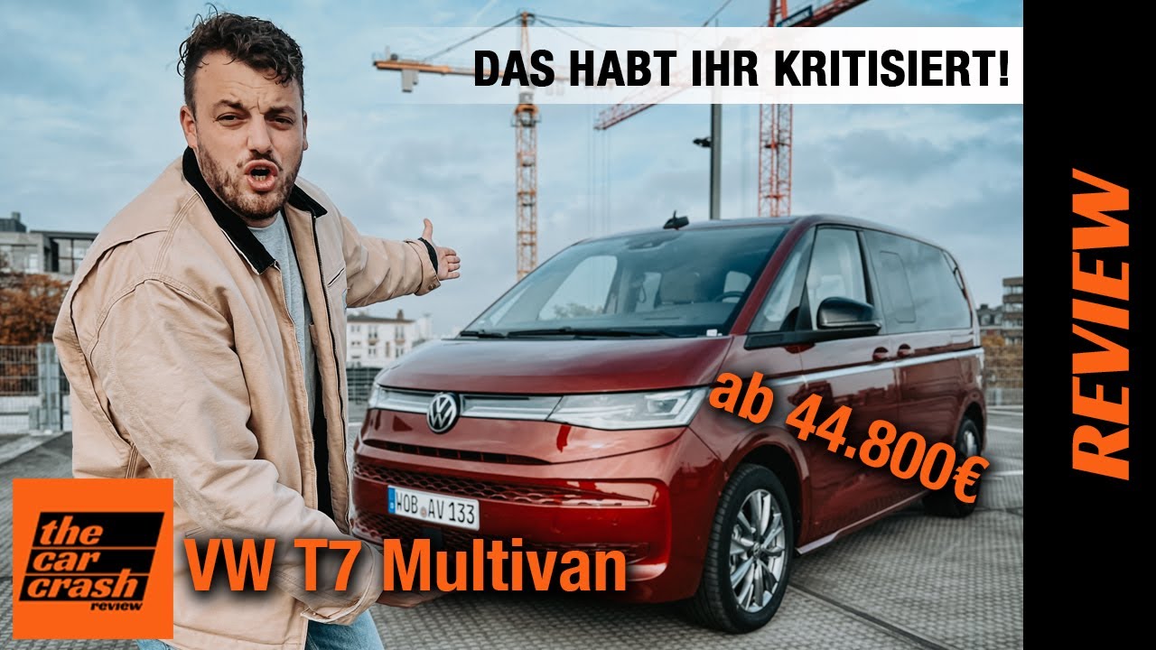 VW T7 Multivan im Test (2022) DAS habt ihr KRITISIERT! Fahrbericht, Review, Plug-in Hybrid