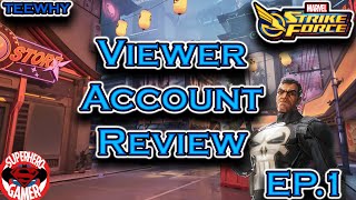 Viewer Account Review EP.1 (TeeWhy) | Marvel Strike Force