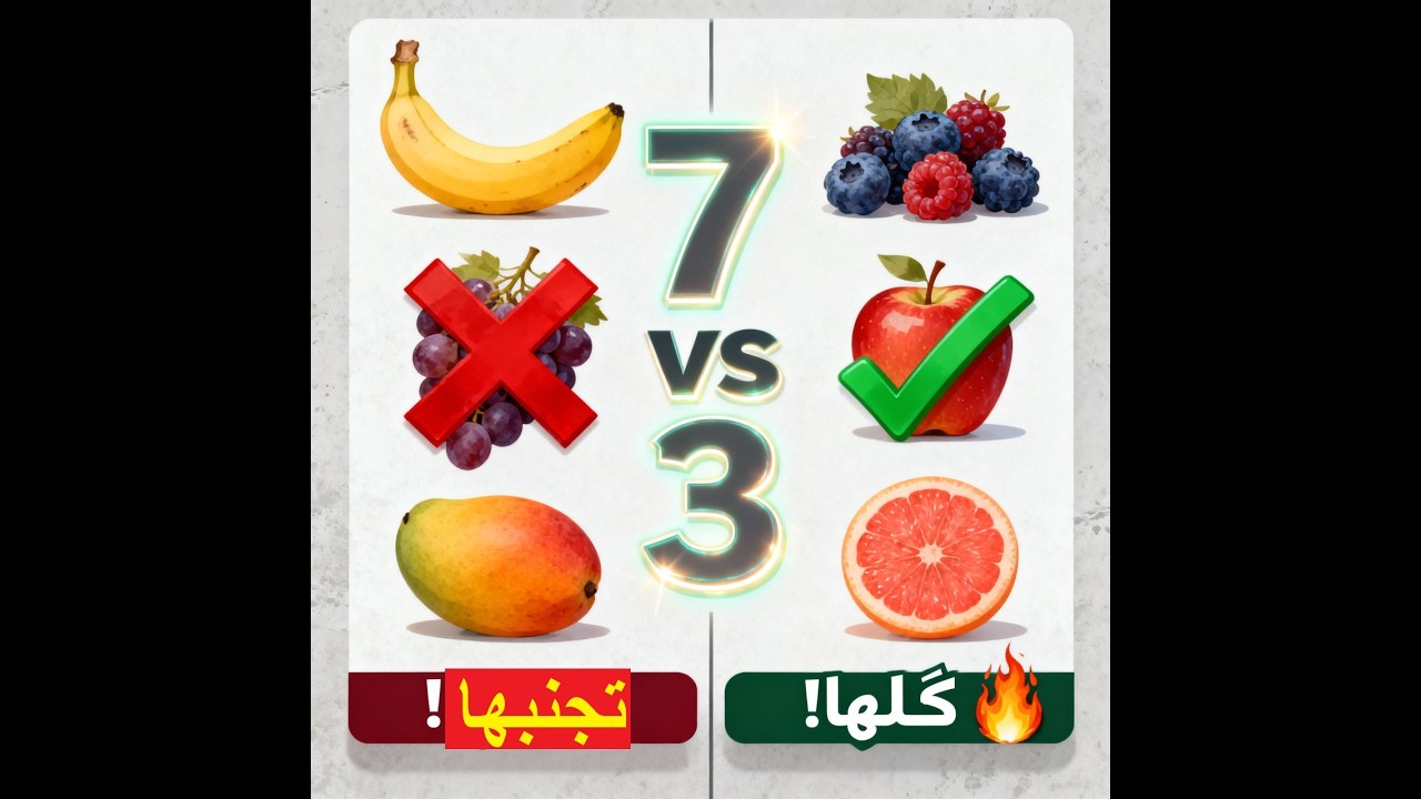 الفاكهة والرجيم الدليل الذكي لخسارة الوزن الصحية 🌟
