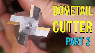 Correcting the DIY dovetail cutter geometry || RotarySMP