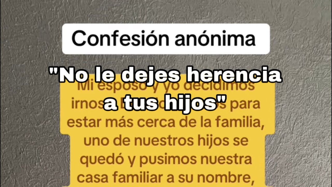 Le herede una casa a mi hijo y el se la dio a su esposa - Chisme Completo