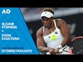 Sloane stephens v daria kasatkina extended highlights  australian open 2024 second round