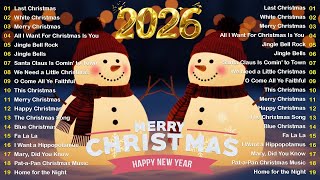 Best Christmas Music 2026🎄Top Christmas Songs of All Time🌟 It's Warm Your Heart!
