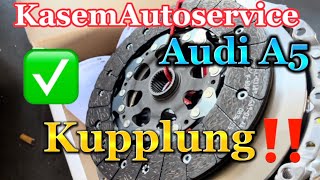 Audi A5تغيير القابض (دبرياج) Kupplungswechsel Clutch change #audi