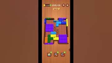 Block Color Mania Slide Puzzle Level 478
