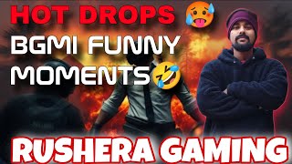 Hot Drops Bgmi Funny Moments Rushera Gaming